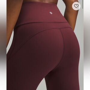 Groove Nulu Super-High-Rise Flared Pant
Burgundy Red